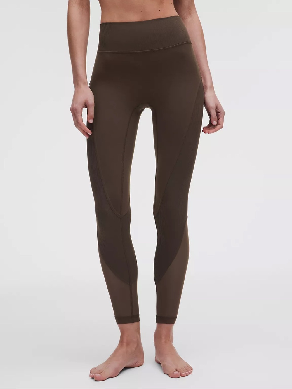 Lululemon Nulu and Mesh No Line Studio Tights